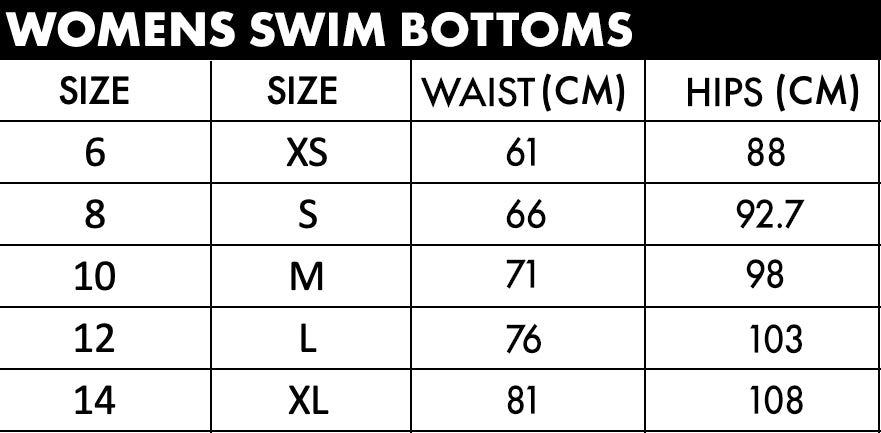 Womens Swim Bottoms